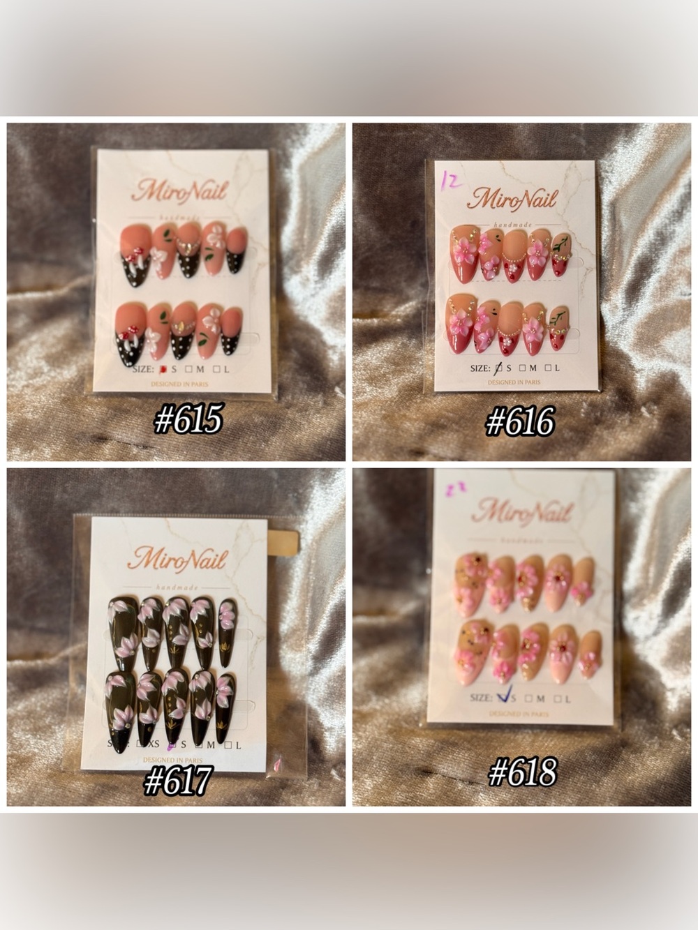 💅#615-618………..See Description✨Price is for just *ONE!